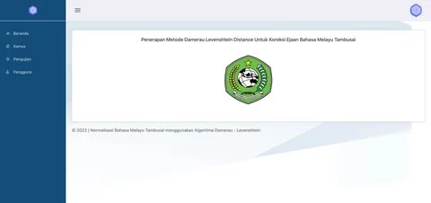 Normalisasi Bahasa Ocu dengan Metode Damerau Levenshtein Distance